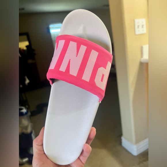 Victoria Secret Pink Seamless (Hot Pink ) Slides - Picture 6 of 14
